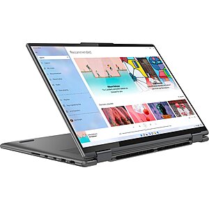 Lenovo Yoga 7i Touchscreen Laptop: Intel i5 1240P, 16" 2.5K, 8GB RAM, 256GB SSD $600 + Free S/H