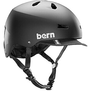 Bern Macon EPS Bike Helmet (Matte Black) $30.73