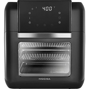 Insignia 10-Quart Digital Air Fryer Oven (Black) $60 + Free Shipping