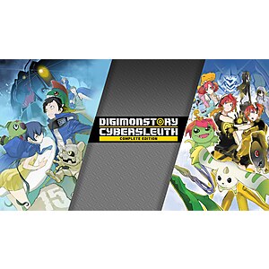 Nintendo Switch Digital Games: Digimon Story Cyber Sleuth Complete Edition $10