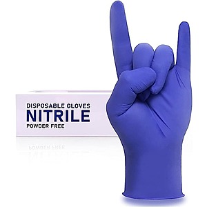 200 Count Wostar 4 Mil Purple Nitrile Gloves (S, M, & L) $9.49 + Free Shipping w/ Prime or $25+ orders