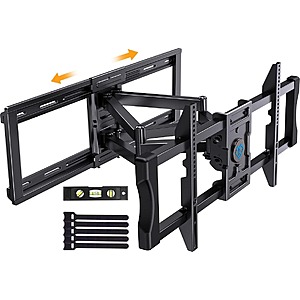 PERLESMITH TV Wall Mount for 37-85 inch Large TVs $35 + Free Shipping