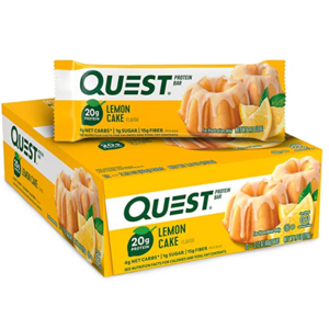 Amazon Prime Member Deal: Quest Protein Bar, Lemon Cake, 12 Count $10.78