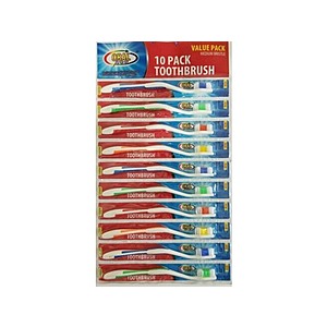 Prime Members: 30-Count Oral Fusion Medium Bristle Toothbrushes $9