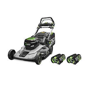 Ace Hardware: EGO LM2102SP-A Self-Propelled 56V Single Blade Mower w/2x 4Ah batteries $459 or less