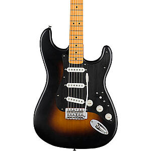 Squier by Fender 40th Anniversary Stratocaster Vintage Edition 2-color sunburst just $256 plus FS with Membership $256.49