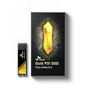 SK hynix Gold P31 2TB PCIe NVMe Gen3 M.2 2280 Internal SSD l Up to 3500MB/S l Compact M.2 SSD Form Factor SK hynix SSD - Internal Solid State Drive with  - $159.19