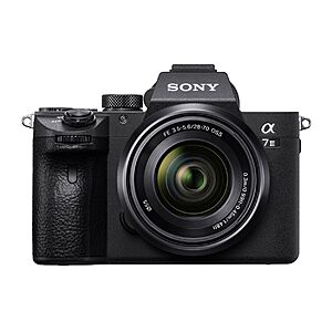 Sony Full Frame Mirrorless Cameras: Up $500 Off w/ Trade-In: a7III $1298, a7C $1198 & More + Free Shipping