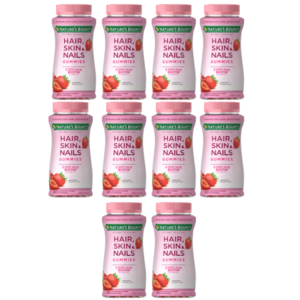 80-Ct Nature's Bounty Optimal Solutions Hair, Skin & Nails Gummies w/ Biotin 10 for $28.30 ($2.80 each) + $10 Walgreen's Cash + Free Store Pickup at Walgreen's