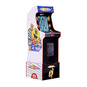 Arcade1Up Pacmania Bandai Legacy Edition Arcade Machine w/ Riser & Light-up Marquee $300 & More + Free Shipping