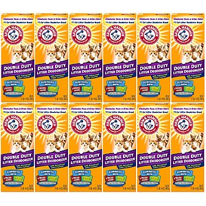 New Chewy Accounts: 30-Oz Arm & Hammer Litter Deodorizer 12 for $15.60 ($1.30 each), Multipet Lamb Squeaky Plush Toy + $20 Chewy eGift Card 9 for $34.05 ($3.78 each) & More + F/S