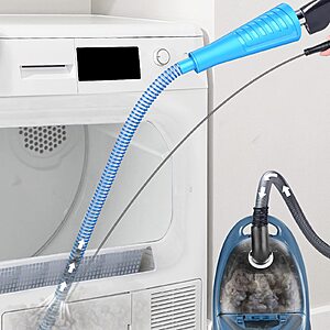 Sealegend 2-Piece Dryer Vent Cleaner Kit w/ Vacuum Hose Attachment (Blue) $7.80 + Free Shipping w/ Prime or $35+