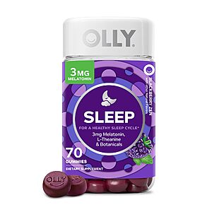 Amazon: 30% Off Select OLLY Products + Free Shipping