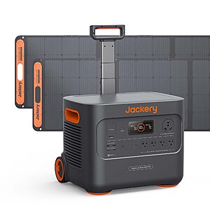 Jackery Solar Generator 3000 Pro (3kWh) w/ 200W*2 Solar Panels $2,374 + Free Carrying Bag + Free Shipping