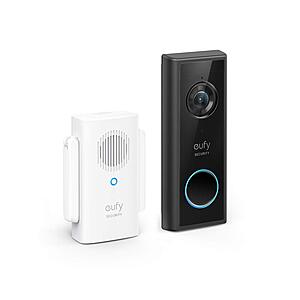 eufy Security, Battery Video Doorbell C210 Kit, 1080p $65 + Free Shipping w/ Prime