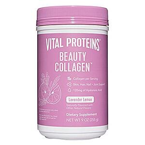 Vital Proteins 9-Oz Beauty Collagen Peptides Powder Supplement for Women $14.79 + Free Shipping