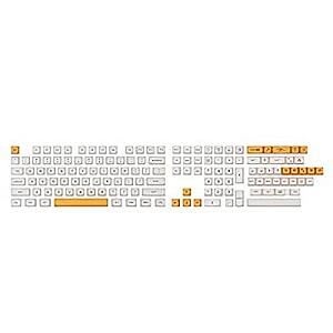 EPOMAKER Honey-Milk 140 Keys XDA Profile PBT Dye Sublimation Keycaps Set for Mechanical Gaming Keyboard for $33.99＋FS