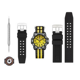 Luminox Men's Navy Seal Diver Set with 2 Straps, Compass, and Tool $219.99 + Free Shipping