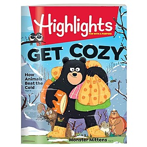 Highlights 6 Month Magazine for Kids Subscription $7 + Free Shipping