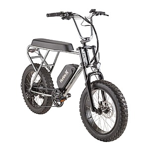 Hurley E-Bike & E-Scooter Sale: Big Swell Chrome E-Bike $975 & More + Free S&H w/ Prime