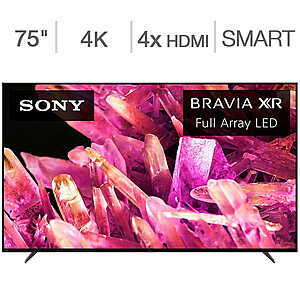 75" Sony Bravia XR75X90K 4K HDR Full Array LED Google TV $1398 & More + Free Shipping