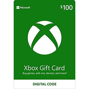$100 Xbox Gift Card [Instant e-Delivery] for only $80.24