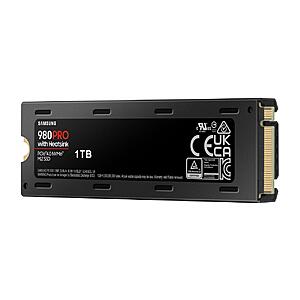 1TB Samsung 980 Pro M.2 PCIe 4.0 NVMe Gen 4 Solid State Drive w/ Heatsink $63 + Free Shipping
