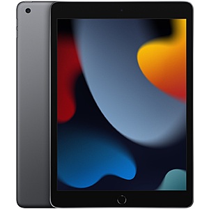 Apple 10.2-inch iPad (2021) Wi-Fi 64GB - Space Gray - Walmart.com - $299