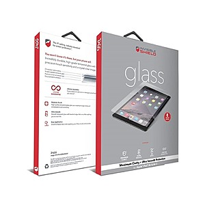 ZAGG InvisibleShield Glass Screen Protector for Apple iPads, $3.49 + Free Shipping w/ Prime