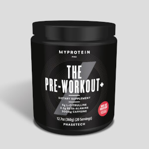 Myprotein 20 Servings of THE Pre-Workout+ (Ruby Red Grapefruit) for $15 with Free Shipping