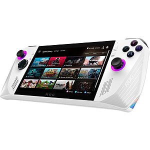 Open-Box Excellent: ASUS - ROG Ally 7" 120Hz FHD 1080p Gaming Handheld - AMD Ryzen Z1 Extreme Processor - 512GB - White $483.99