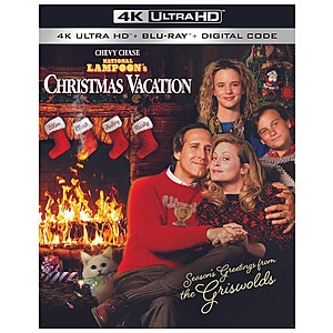 4K UHD + Blu-ray + Digital (Pre-Order): National Lampoon's Christmas Vacation, or Elf $20 each & More + Free S&H
