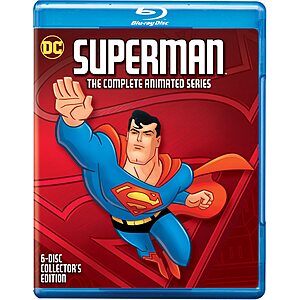 Amazon Prime Members: Superman: The Complete Animated Series (Blu-ray) $19.99 + Free Shipping