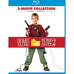 Home Alone: 2-Movie Collection (Blu-ray + Digital) $7