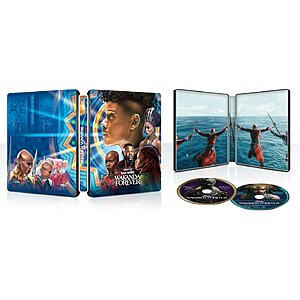4K Steelbook Blu-ray: Black Panther: Wakanda Forever or Thor: Love and Thunder $10 Each & More + Free Store Pickup