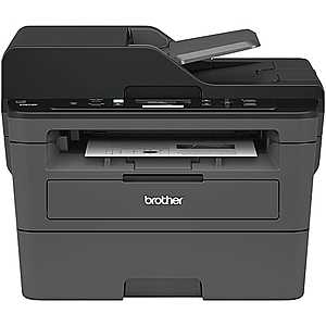 Brother DCP-L2550DW USB, Wireless, Network Ready Black & White Laser Print-Scan-Copy Printer $104.99