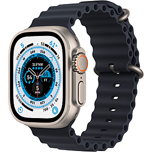 Apple Watch Ultra 49mm GPS + Cellular Titanium Case Smart Watch (Various Colors) $749 + Free Shipping