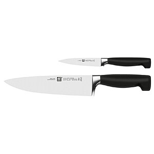 2-Piece Zwilling J.A. Henckels Four Star Must Haves Knife Set $100 + Free Shipping
