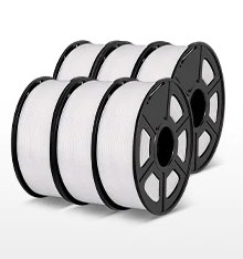 6 Spools of Sunlu PLA 3D Printer Filament 1.75mm ($11.64/kg Black or White, $13.57/kg Other Colors) $69.84