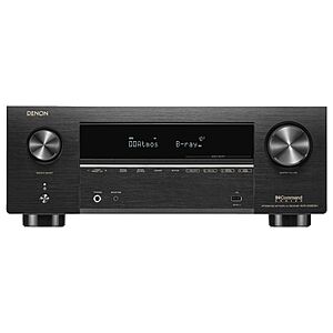 Denon AVR-X3800H 105W 9.4-Channel 8K Network AV Receiver at NFM limited regions and backorder YMMV $889