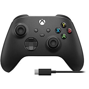 TikTok App: Select Accounts: Microsoft Xbox Gaming Controller w/ USB-C Cable $15 + Free Shipping