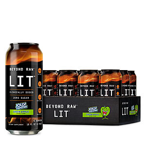 GNC Instore Deal - $1 BEYOND RAW® LIT Energy Drinks; SINGLES IN STORE ONLY!