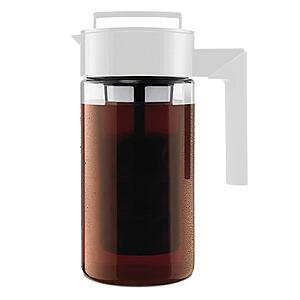 Takeya Patented Deluxe Cold Brew Coffee Maker with White Lid $17.53