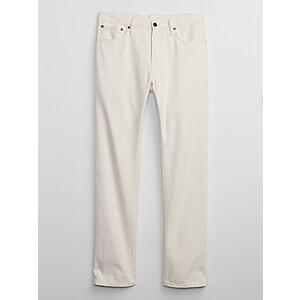 Gap Factory: Men's Jeans with Washwell: Medium Light $9.70, Cream Ecru $9.25 + Free Shipping