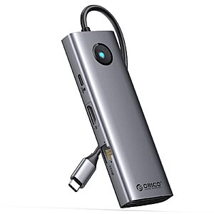 Orico 9-in-1 USB C Docking Station w/ 4K 60Hz HDMI, 100W PD, 2.5G Ethernet, microSD/SD Reader, 3.5mm Audio & 3x USB3 $11.69 + Free Shipping