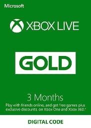 3-Months of Xbox Live Gold [Instant e-Delivery] $7
