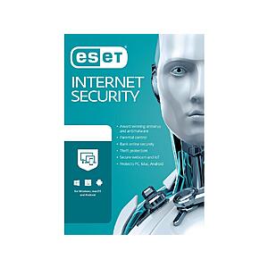 1-Yr ESET Internet Security 2023 (5 Devices) + 1-Yr NordVPN (6 Devices) + 1-Yr Absolute Standard Home & Office (1 Device) $50 (Digital Download)