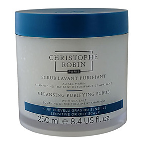 8.4-oz Christophe Robin Cleansing Sea Salt Purifying Scrub (Sensitive Oily Scalp) $22 & More + Free S/H