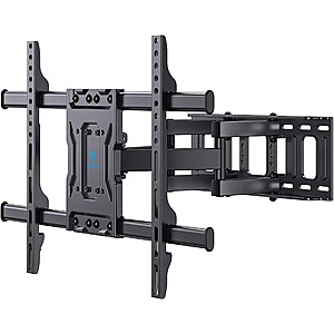 Amazon Prime Members: PERLESMITH Full Motion TV Wall Mount (for 37-84" TVs/ Up to 132-lbs) $24.69 + Free Shipping