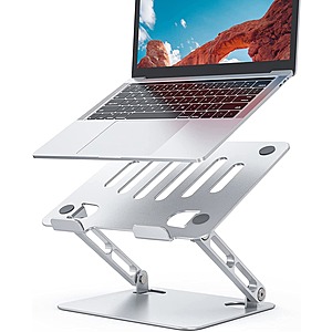 HUANUO Adjustable Portable Laptop Stand for up to 17" Laptops (Silver) $12 + Free Shipping